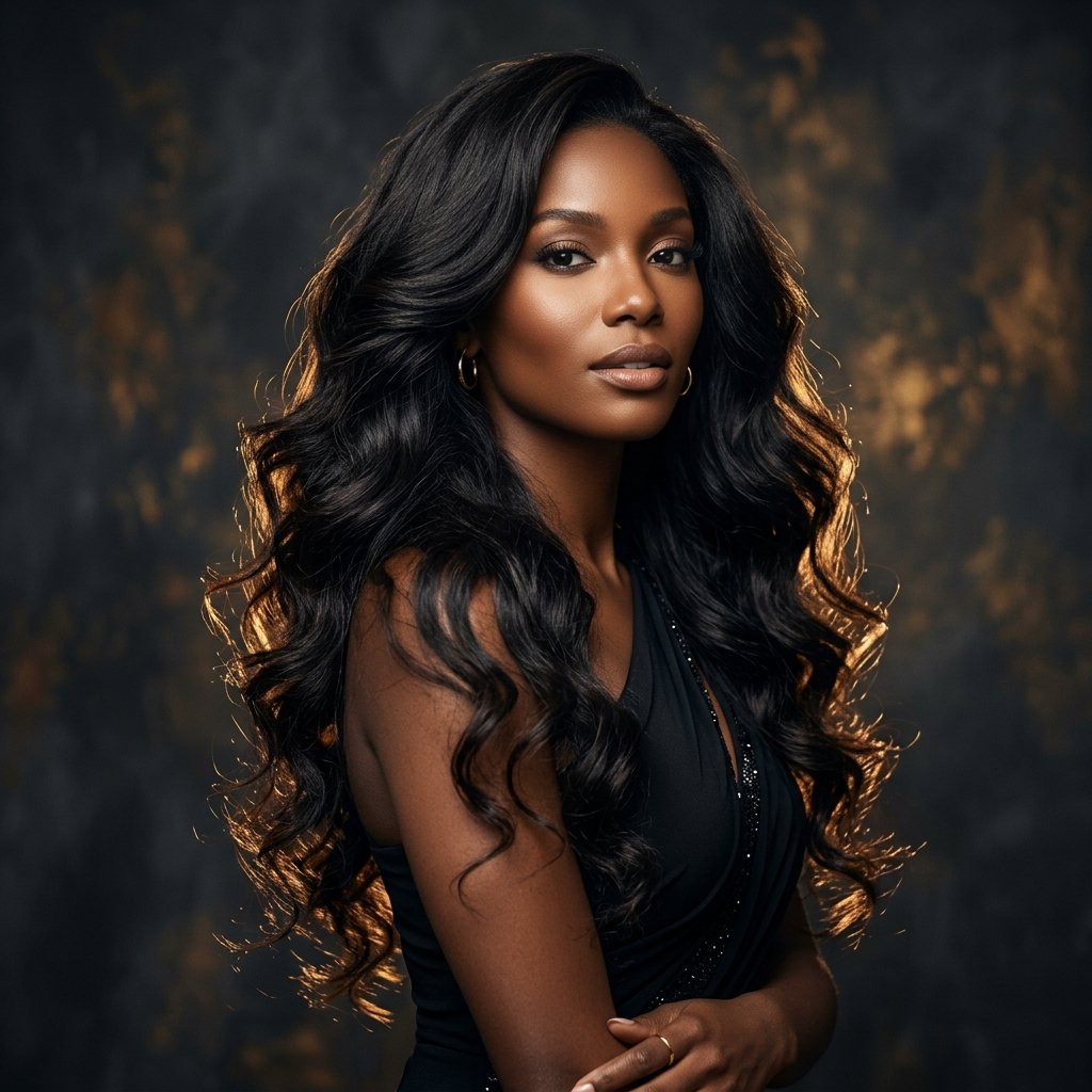Modelo Conceito Mega Hair - Jeferson Dias